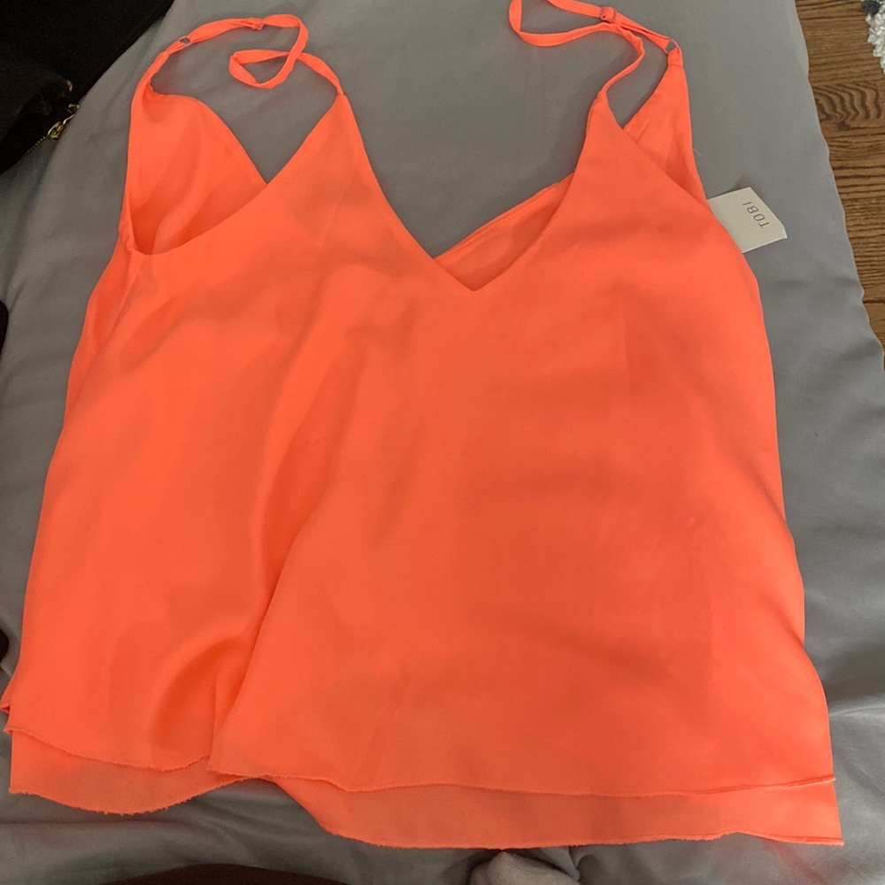 Bright coral tank